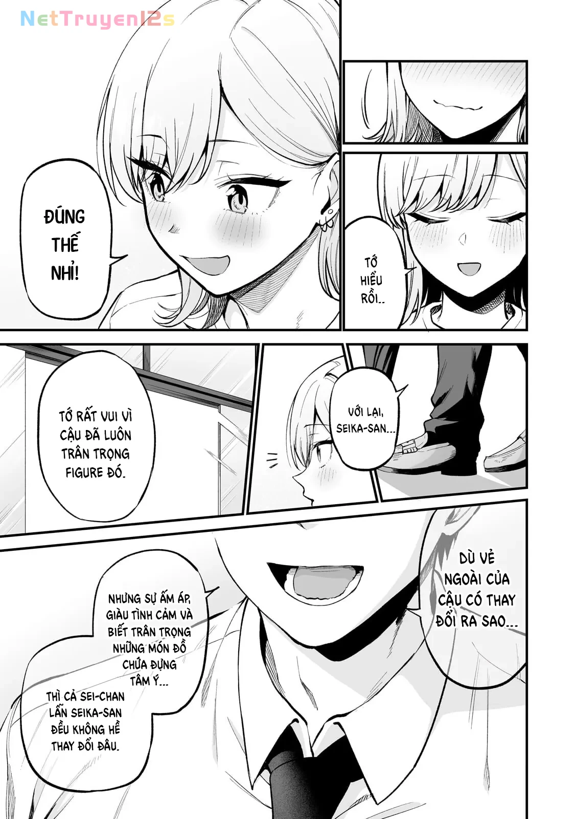 Lỡ tay sửa xe đạp cho nàng Gyaru, ai dè lại bị nàng bám lấy Chapter  8 - 16