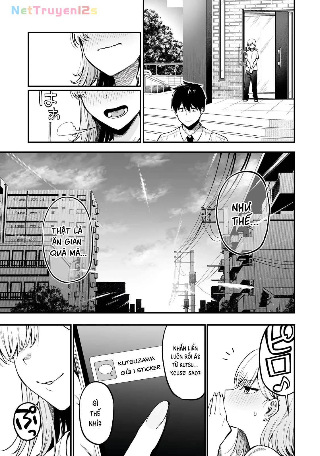 Lỡ tay sửa xe đạp cho nàng Gyaru, ai dè lại bị nàng bám lấy Chapter  8 - 18