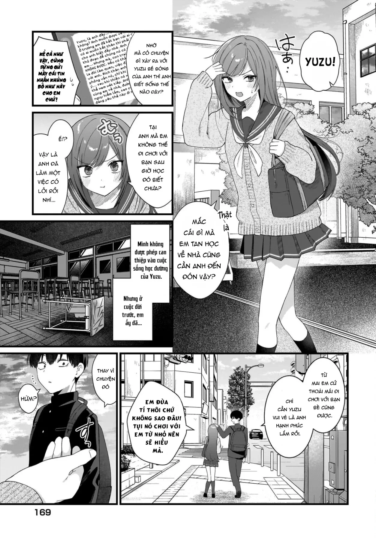 Thanh mai trúc mã của nhân vật chính cứ quấn lấy tôi, một nhân vật quần chúng. Chapter  1 - 36