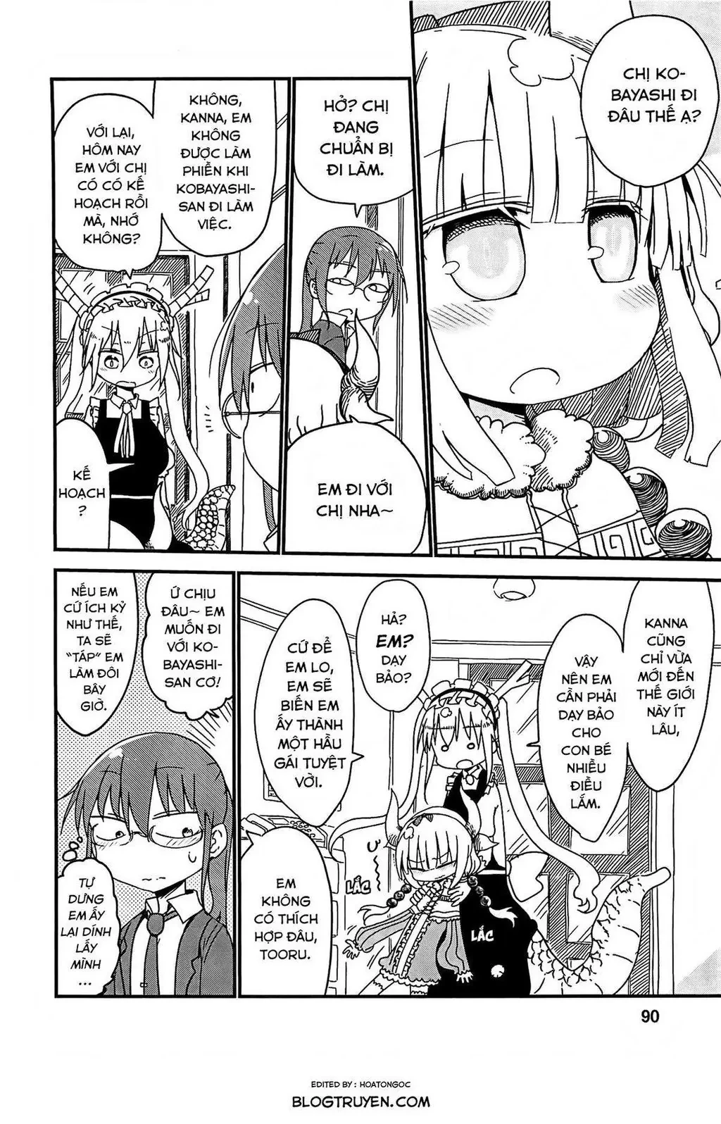 Hầu gái rồng nhà Kobayashi Chapter  7 - 3