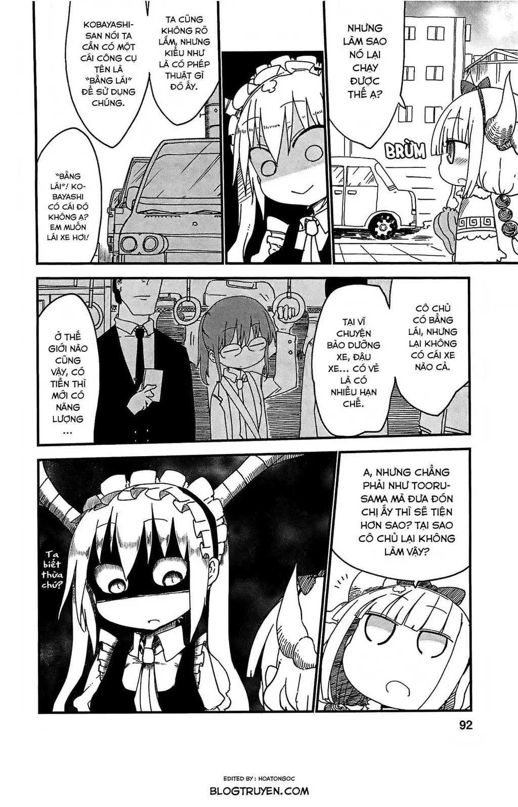Hầu gái rồng nhà Kobayashi Chapter  7 - 5