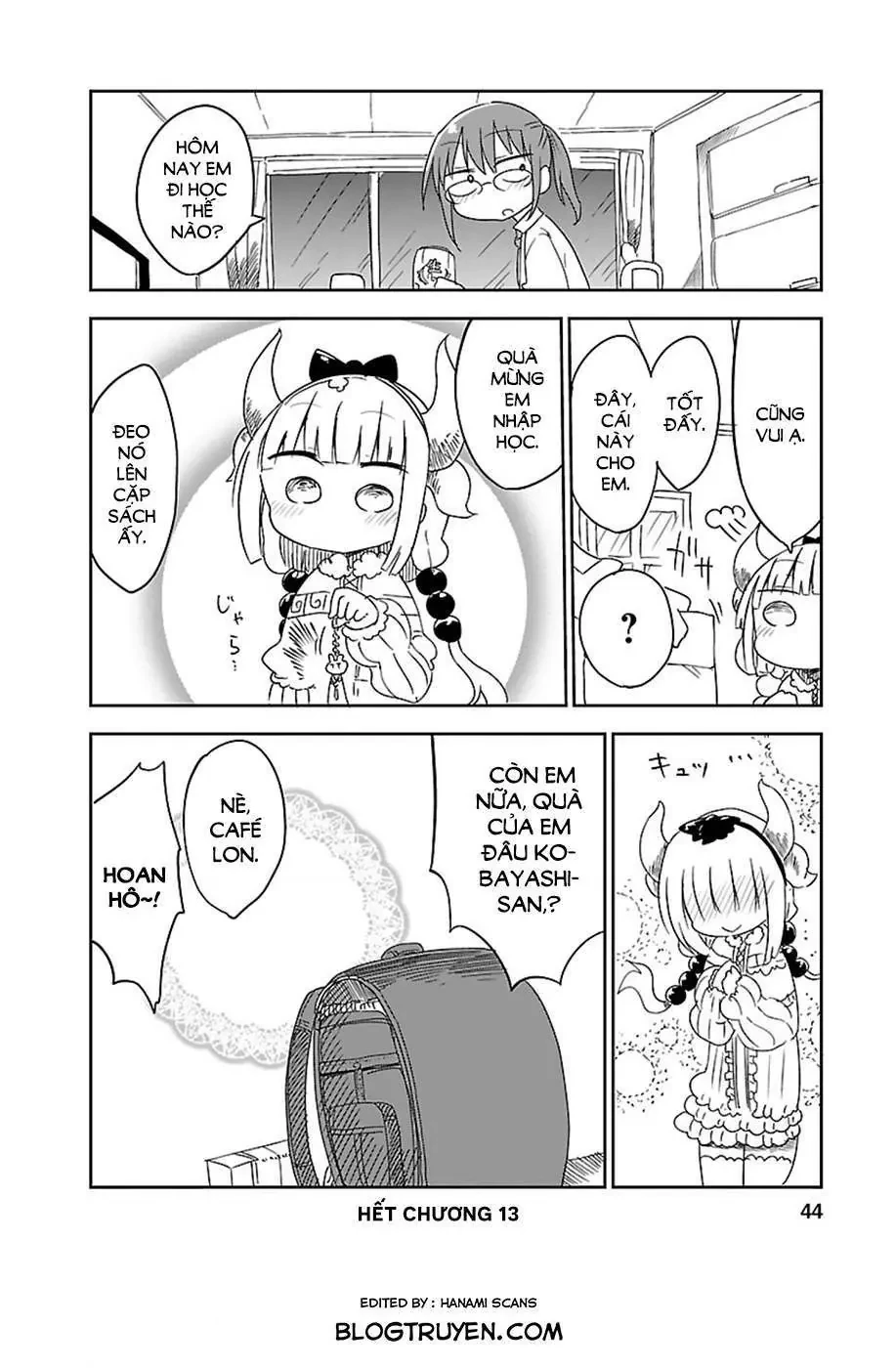 Hầu gái rồng nhà Kobayashi Chapter  13 - 13