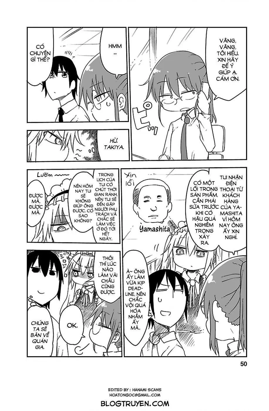 Hầu gái rồng nhà Kobayashi Chapter  14 - 5