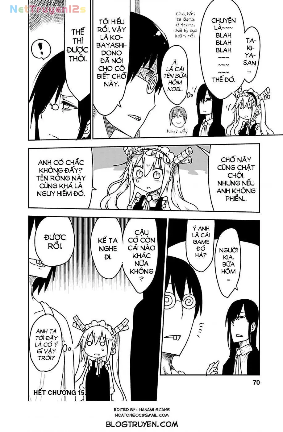 Hầu gái rồng nhà Kobayashi Chapter  15 - 13
