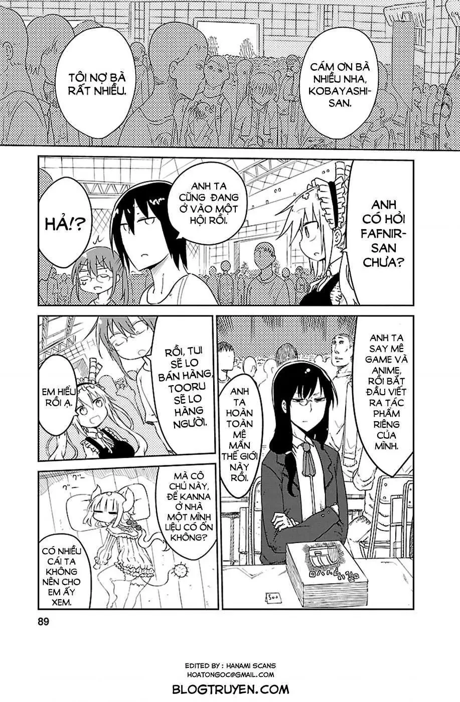 Hầu gái rồng nhà Kobayashi Chapter  17 - 4