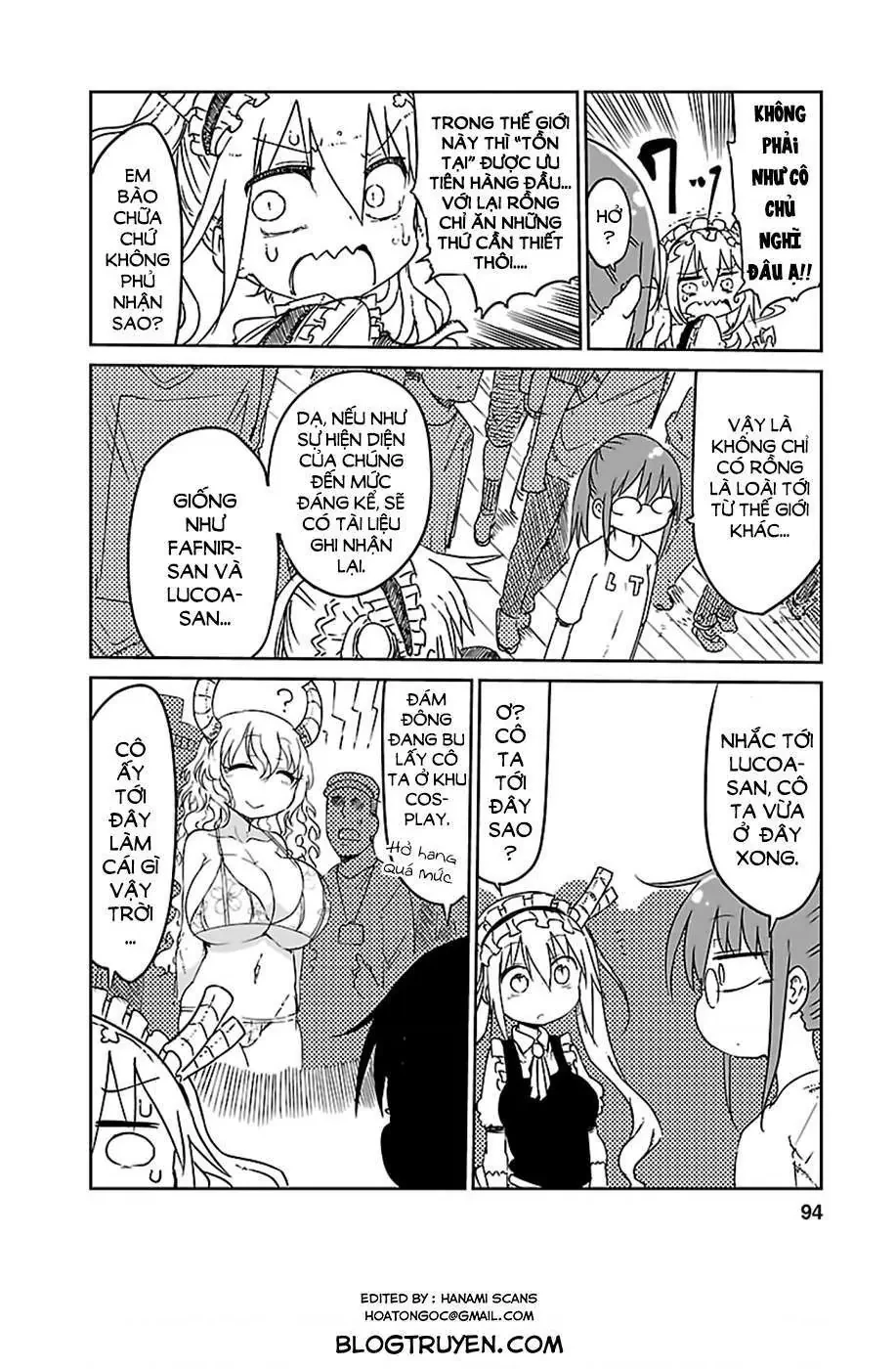 Hầu gái rồng nhà Kobayashi Chapter  17 - 9