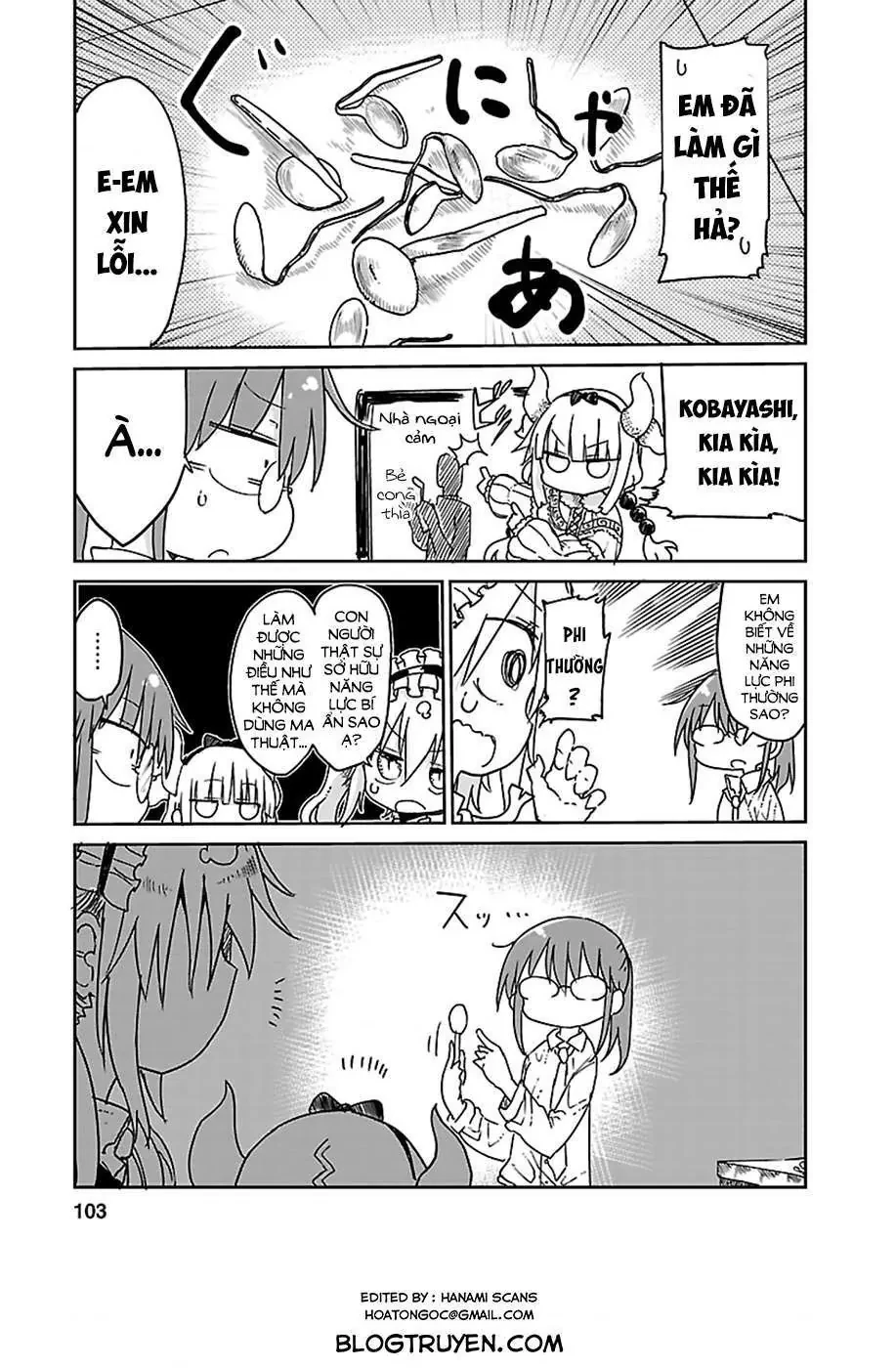 Hầu gái rồng nhà Kobayashi Chapter  18 - 4