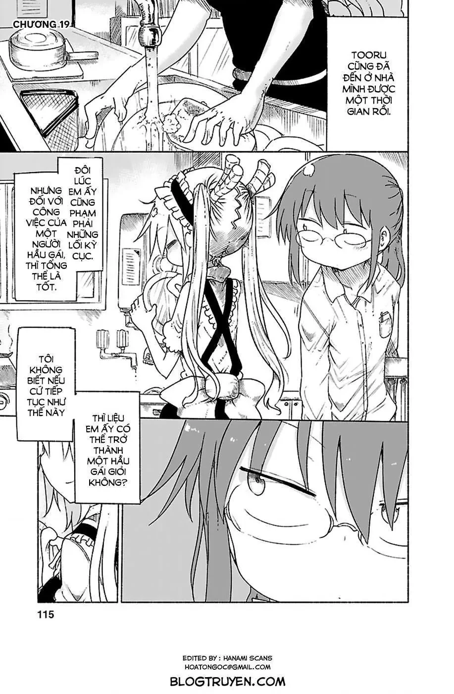 Hầu gái rồng nhà Kobayashi Chapter  19 - 2