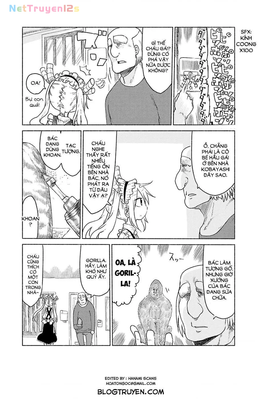 Hầu gái rồng nhà Kobayashi Chapter  22 - 8