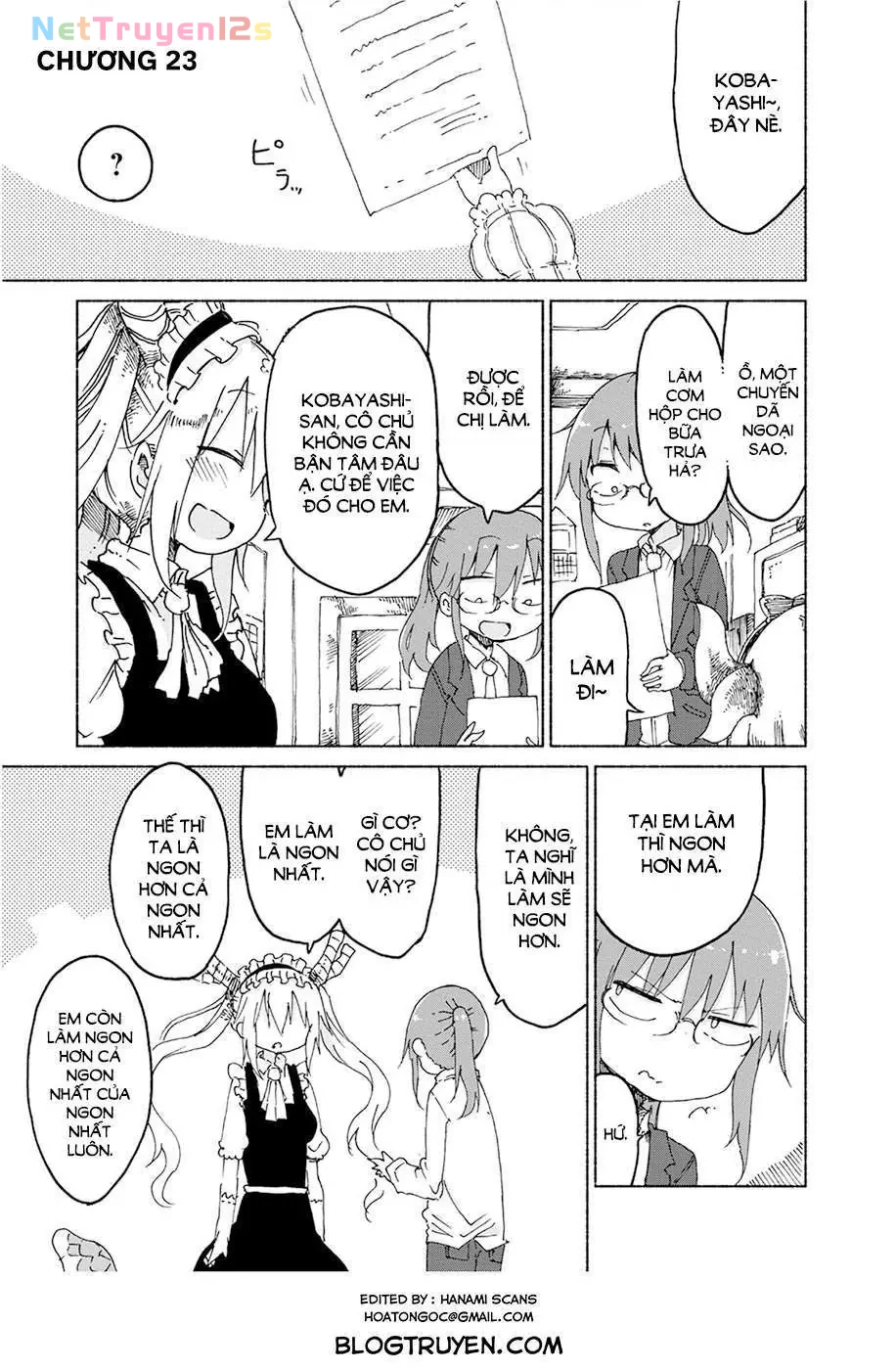 Hầu gái rồng nhà Kobayashi Chapter  23 - 2