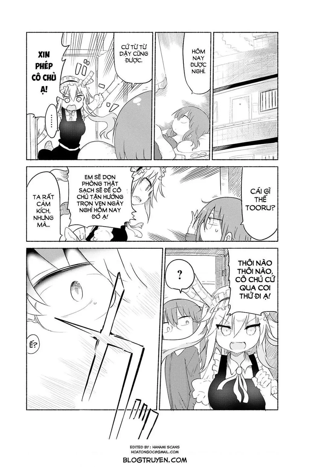 Hầu gái rồng nhà Kobayashi Chapter  26 - 4