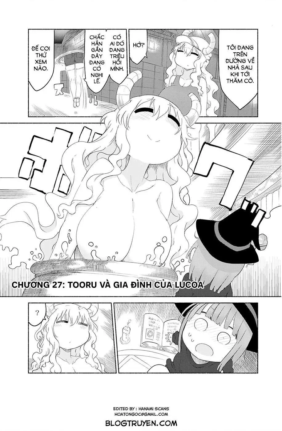 Hầu gái rồng nhà Kobayashi Chapter  27 - 3