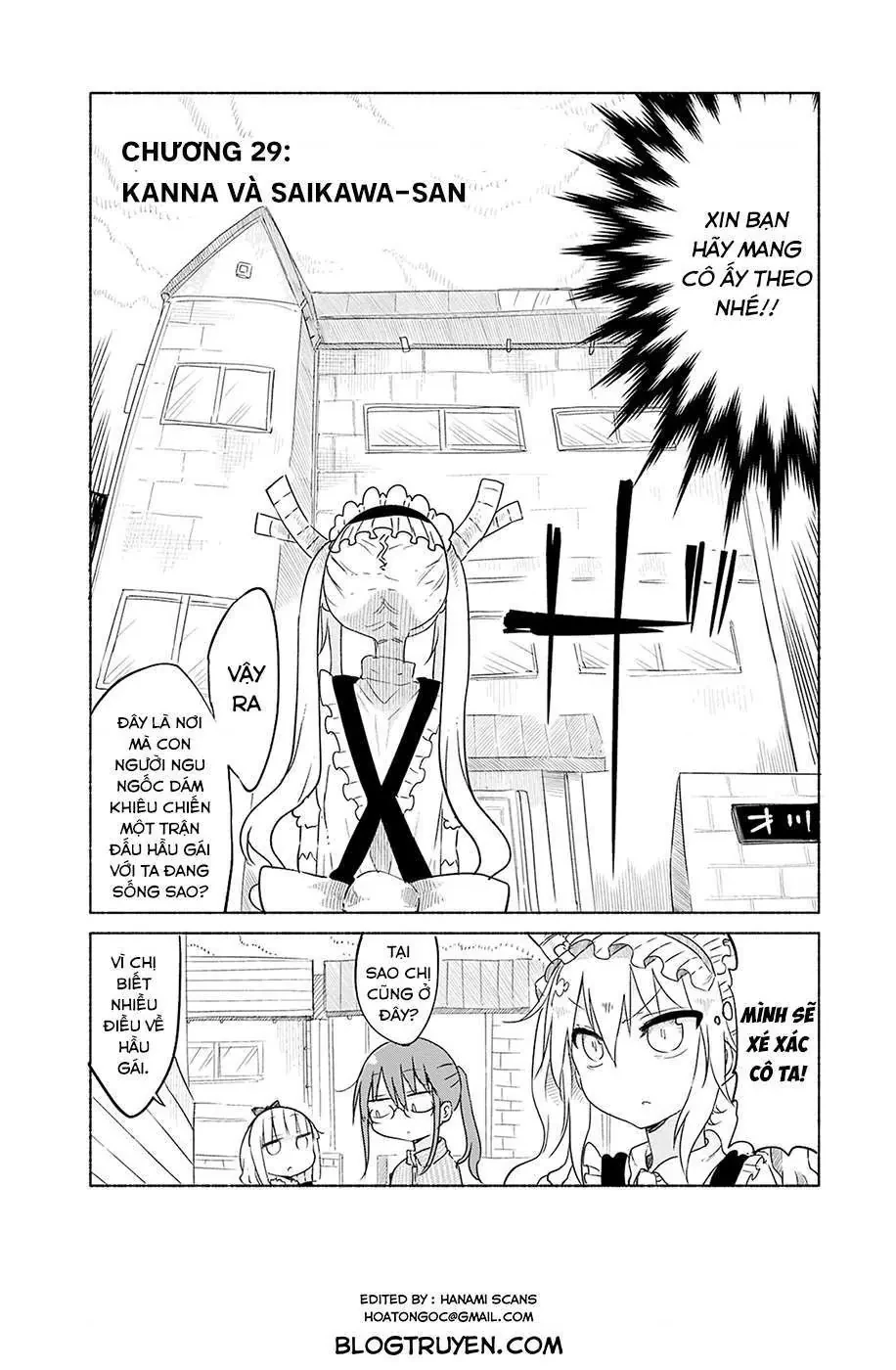 Hầu gái rồng nhà Kobayashi Chapter  29 - 3