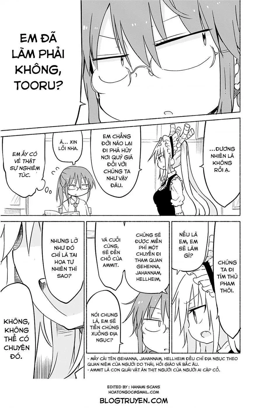 Hầu gái rồng nhà Kobayashi Chapter  30 - 4