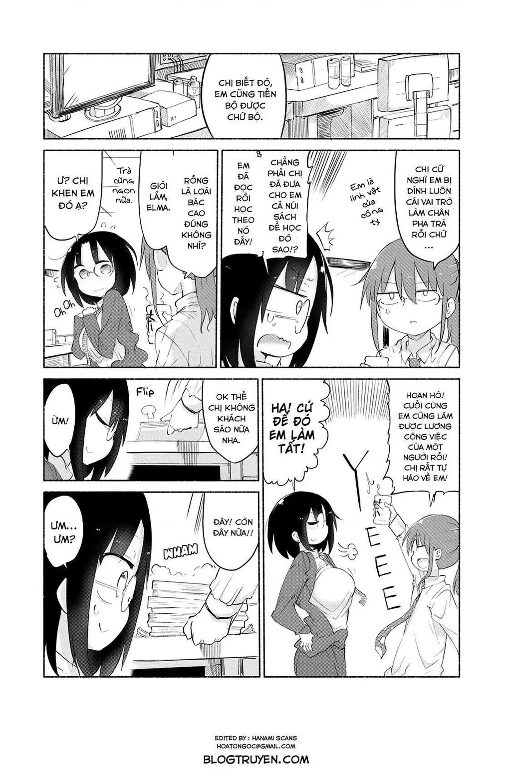 Hầu gái rồng nhà Kobayashi Chapter  35 - 4