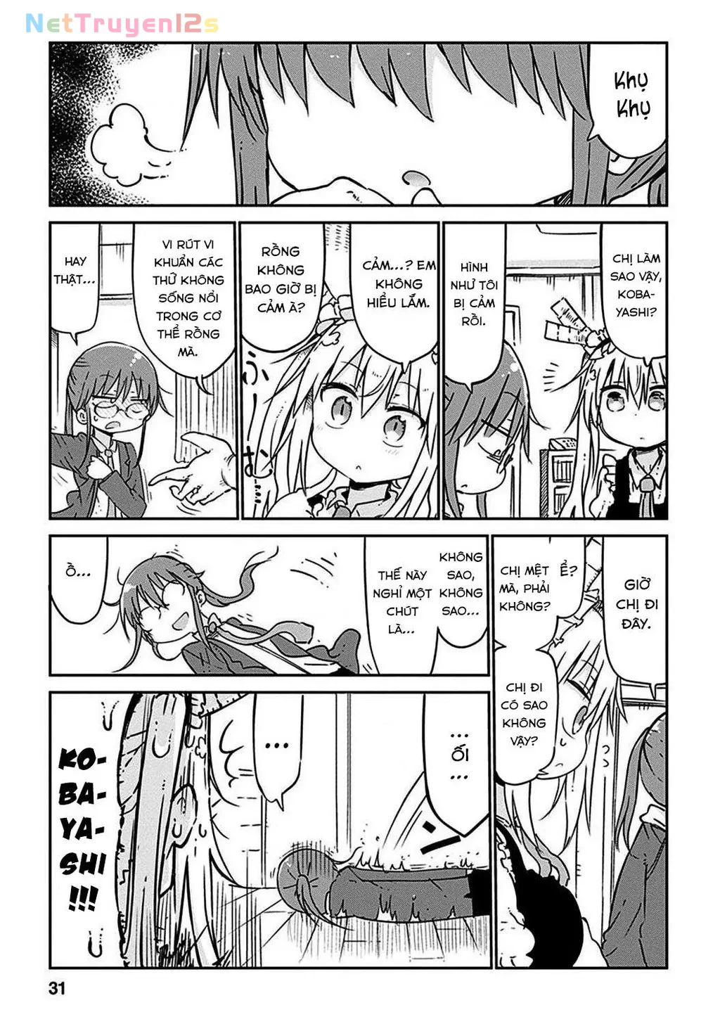 Hầu gái rồng nhà Kobayashi Chapter  42 - 3