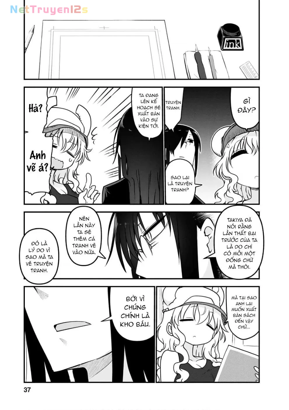 Hầu gái rồng nhà Kobayashi Chapter  61 - 4