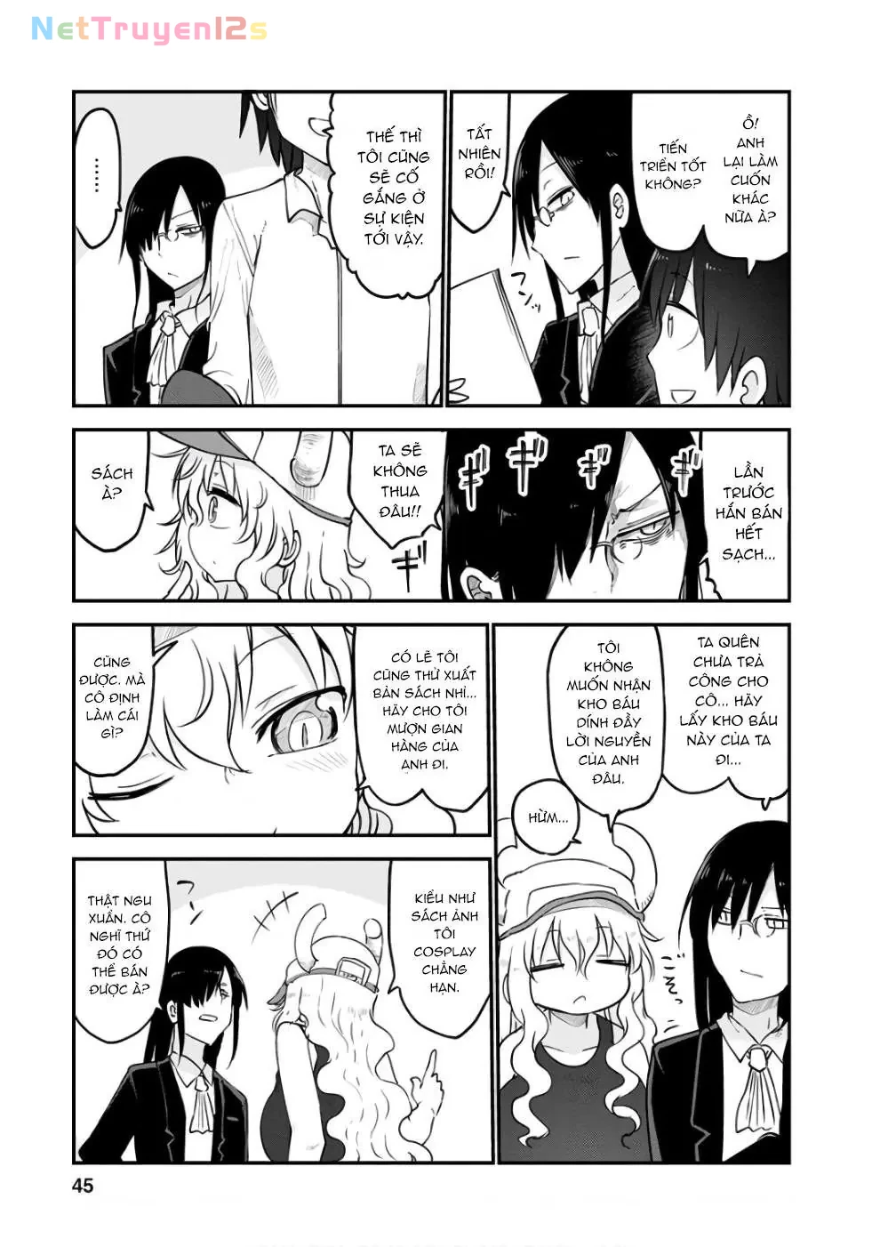 Hầu gái rồng nhà Kobayashi Chapter  61 - 12