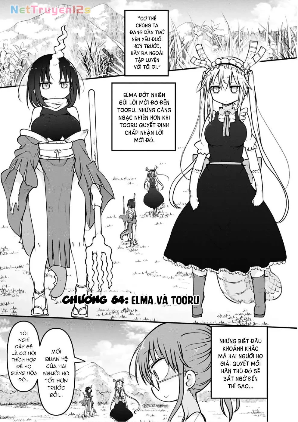 Hầu gái rồng nhà Kobayashi Chapter  64 - 2