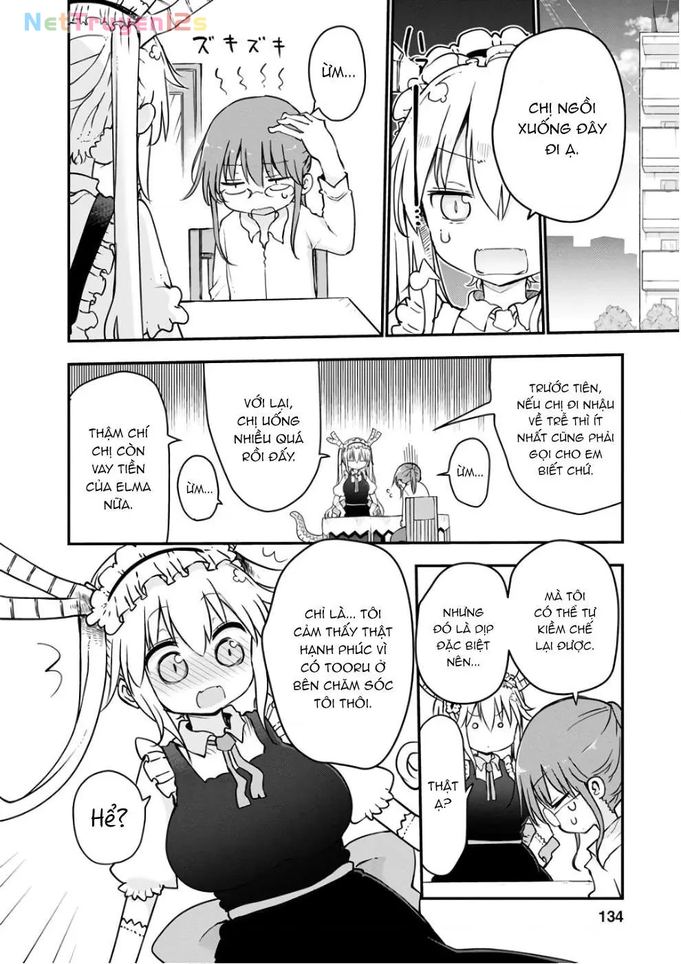 Hầu gái rồng nhà Kobayashi Chapter  68 - 3