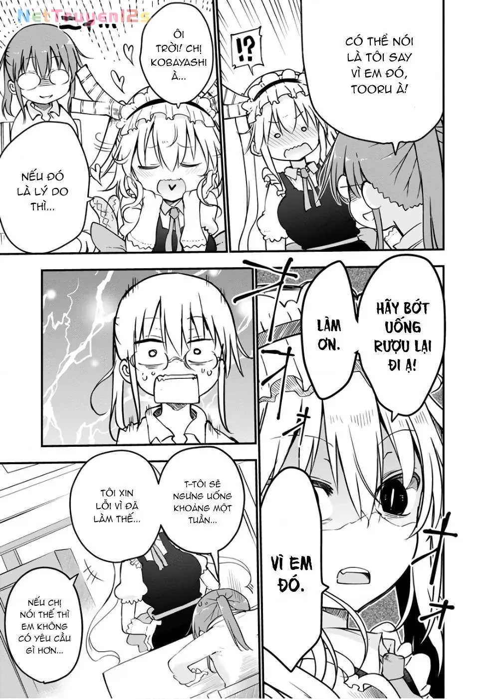 Hầu gái rồng nhà Kobayashi Chapter  68 - 4