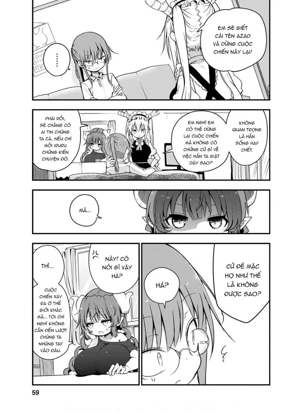 Hầu gái rồng nhà Kobayashi Chapter  73 - 4
