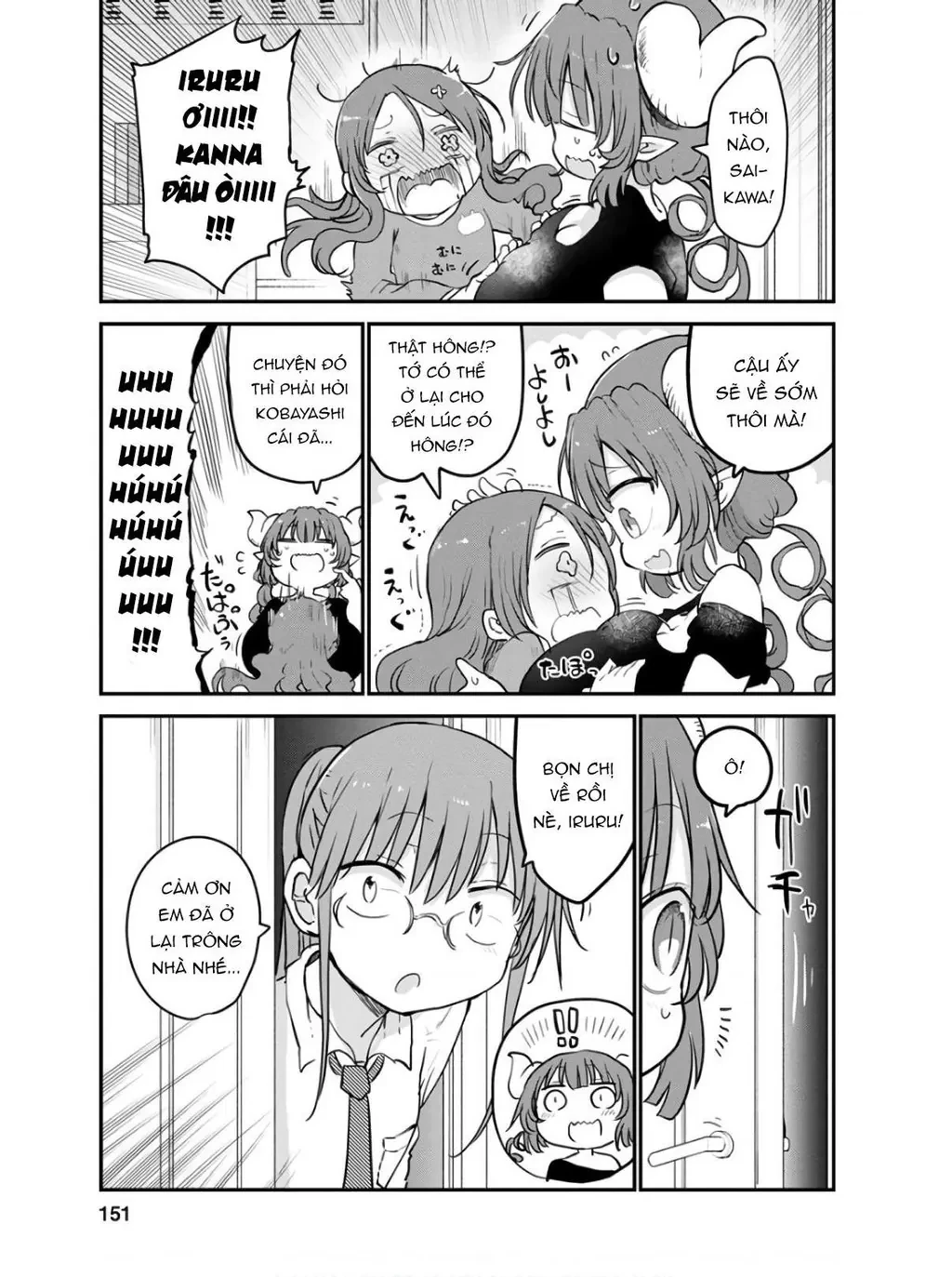Hầu gái rồng nhà Kobayashi Chapter  78 - 12