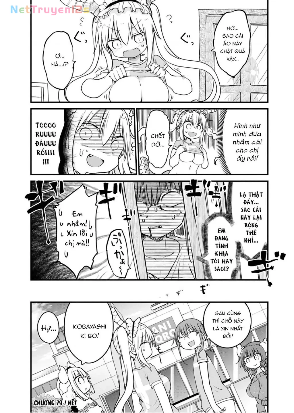 Hầu gái rồng nhà Kobayashi Chapter  79 - 13