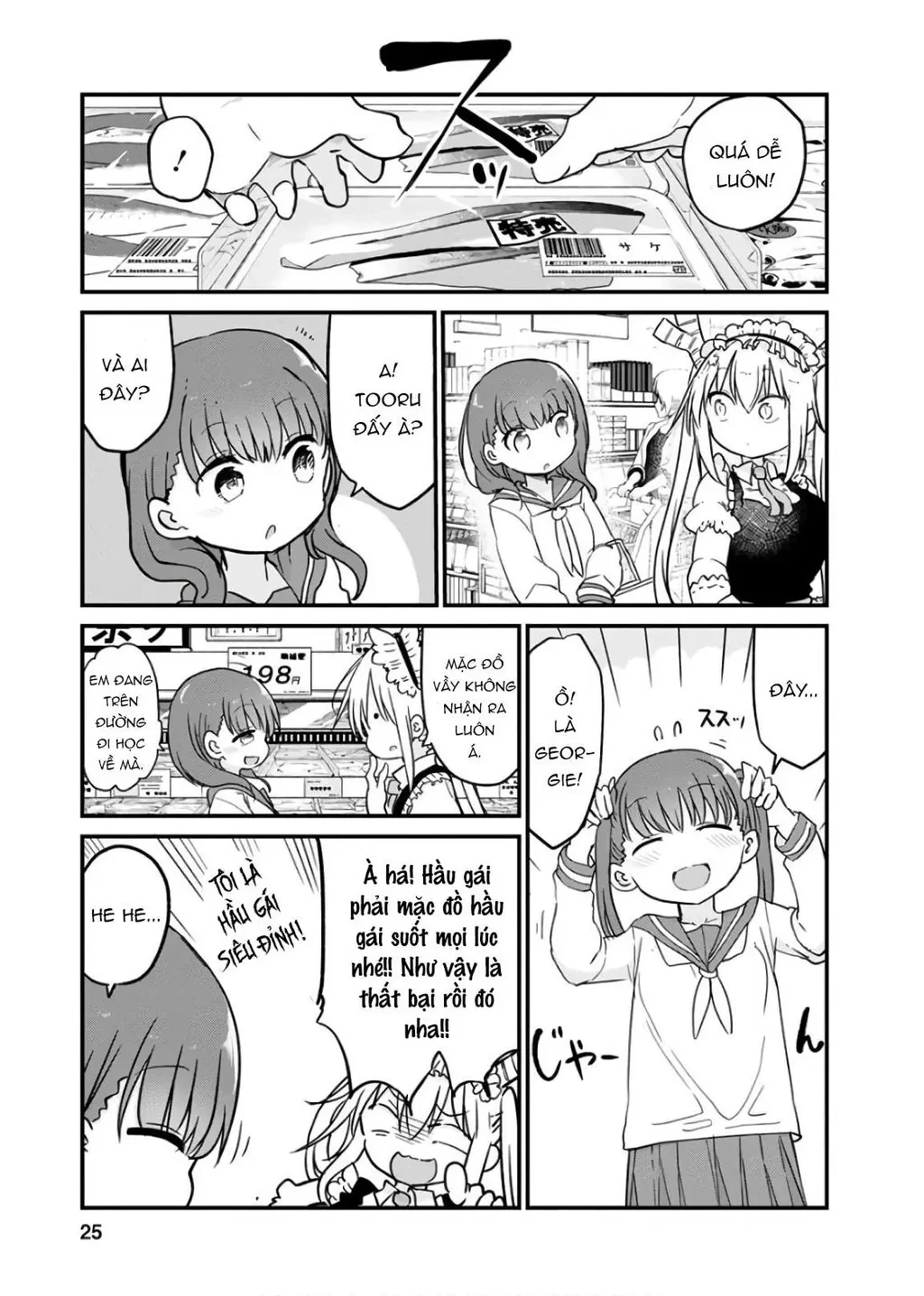 Hầu gái rồng nhà Kobayashi Chapter  80 - 8