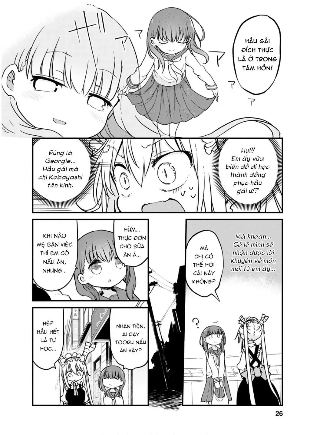 Hầu gái rồng nhà Kobayashi Chapter  80 - 9