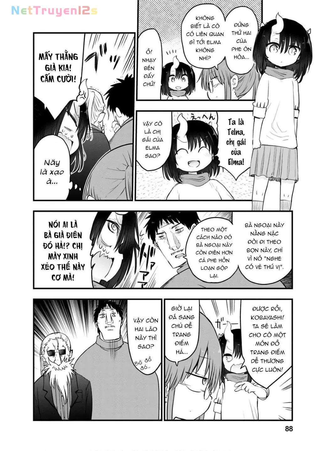 Hầu gái rồng nhà Kobayashi Chapter  84 - 9