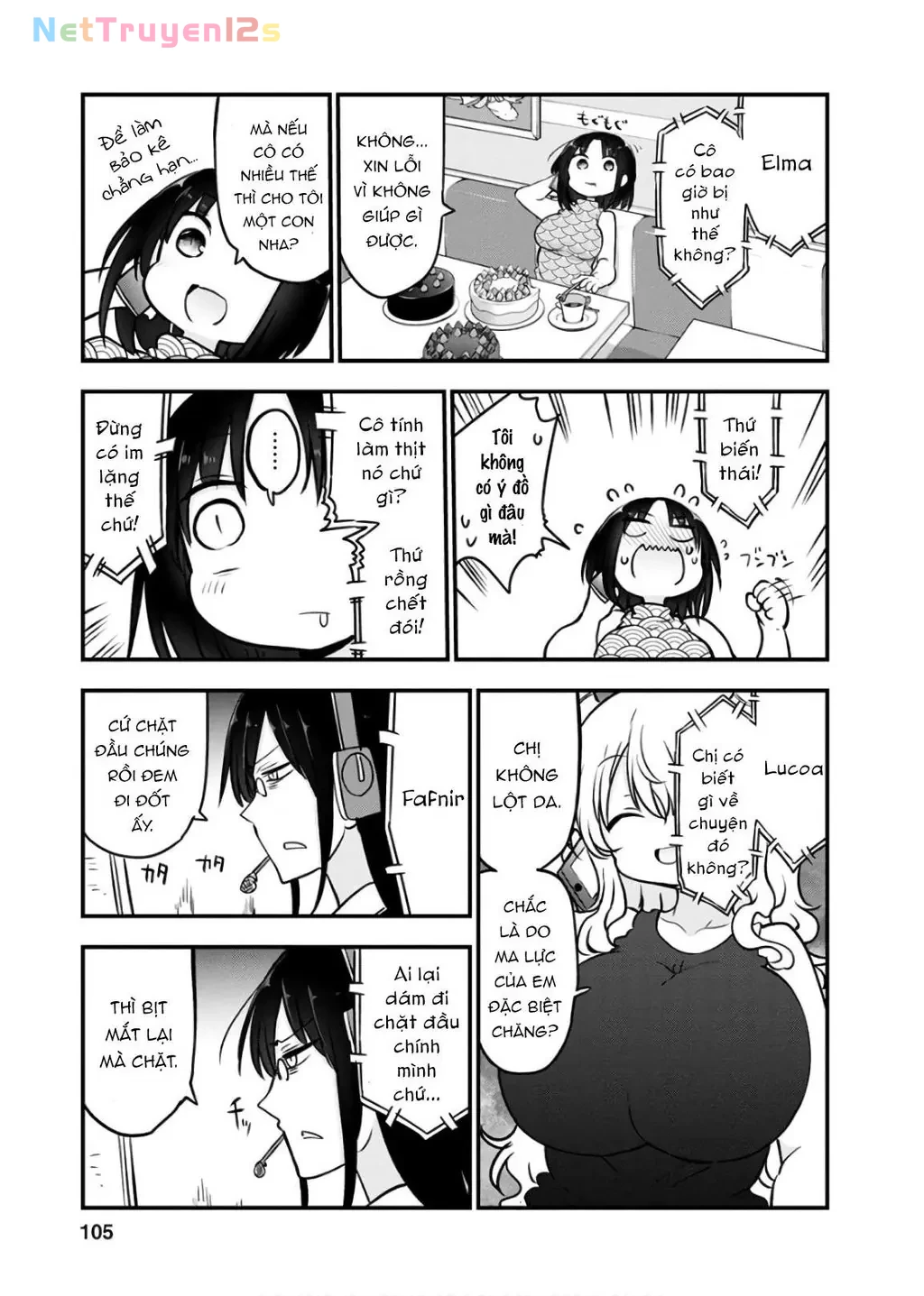 Hầu gái rồng nhà Kobayashi Chapter  85 - 10