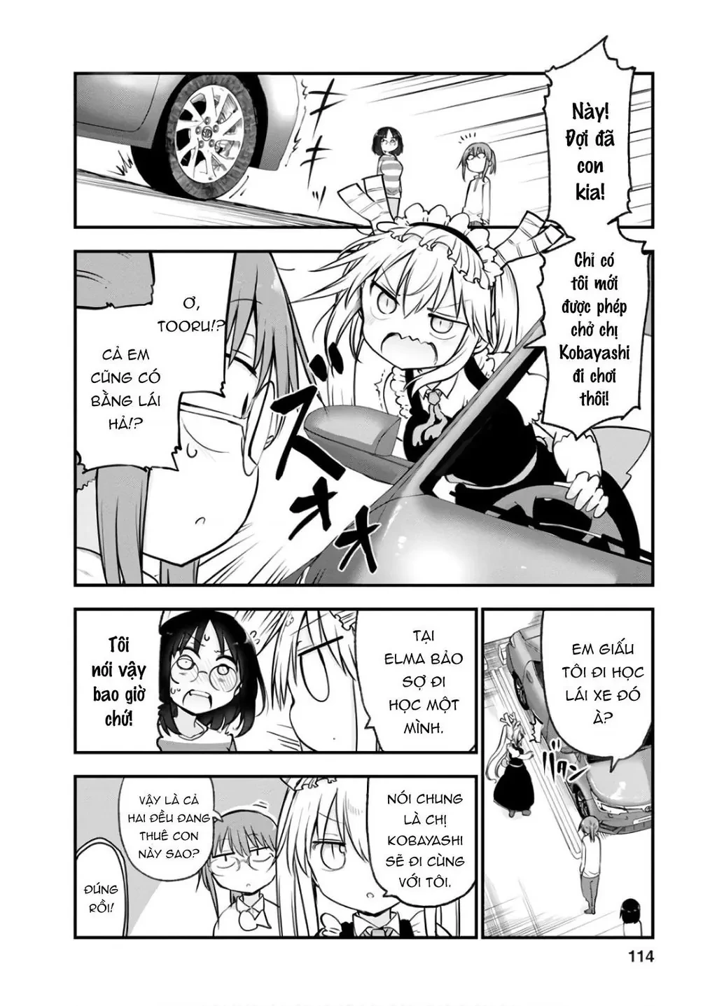 Hầu gái rồng nhà Kobayashi Chapter  86 - 3