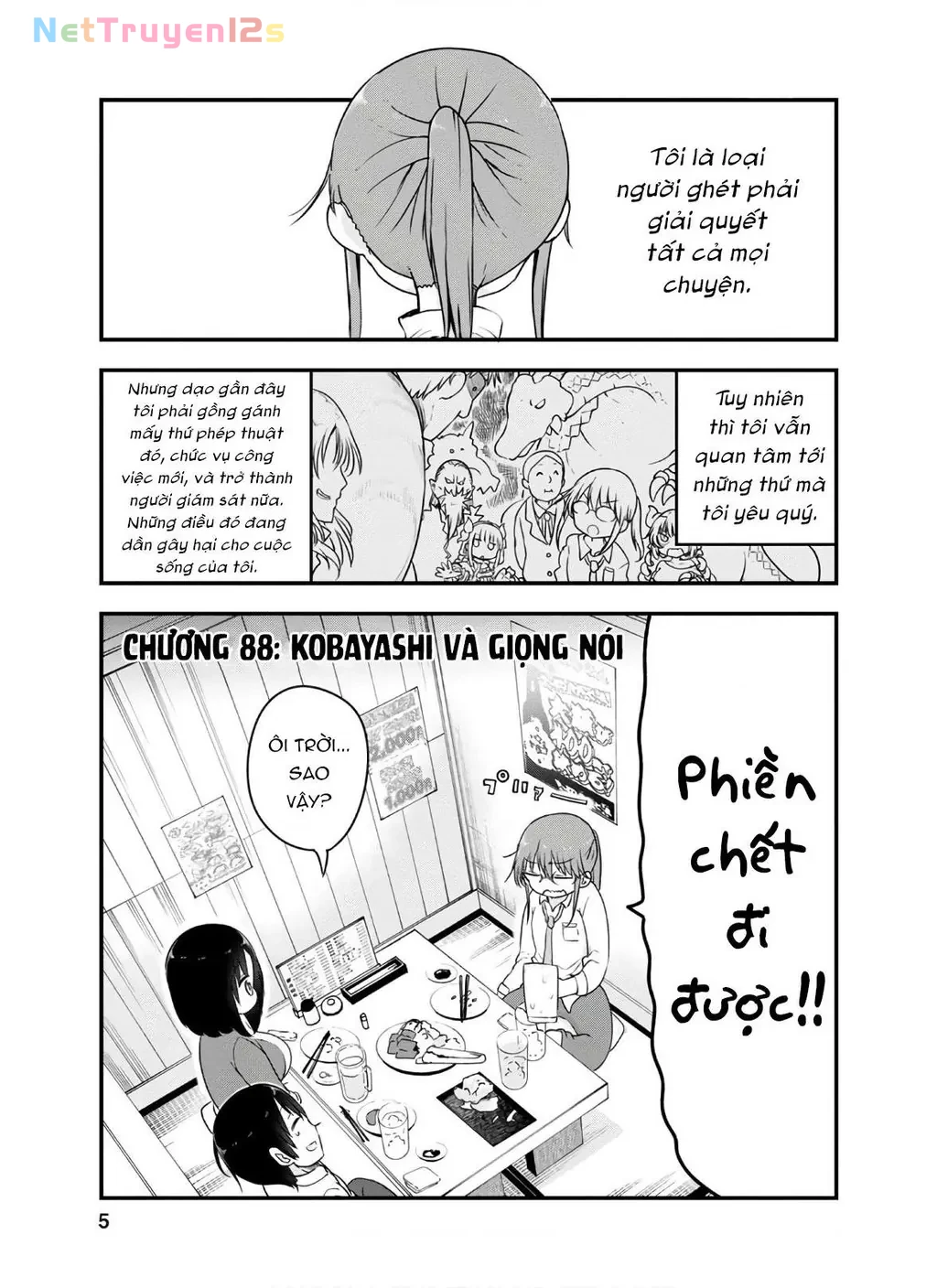 Hầu gái rồng nhà Kobayashi Chapter  88 - 2