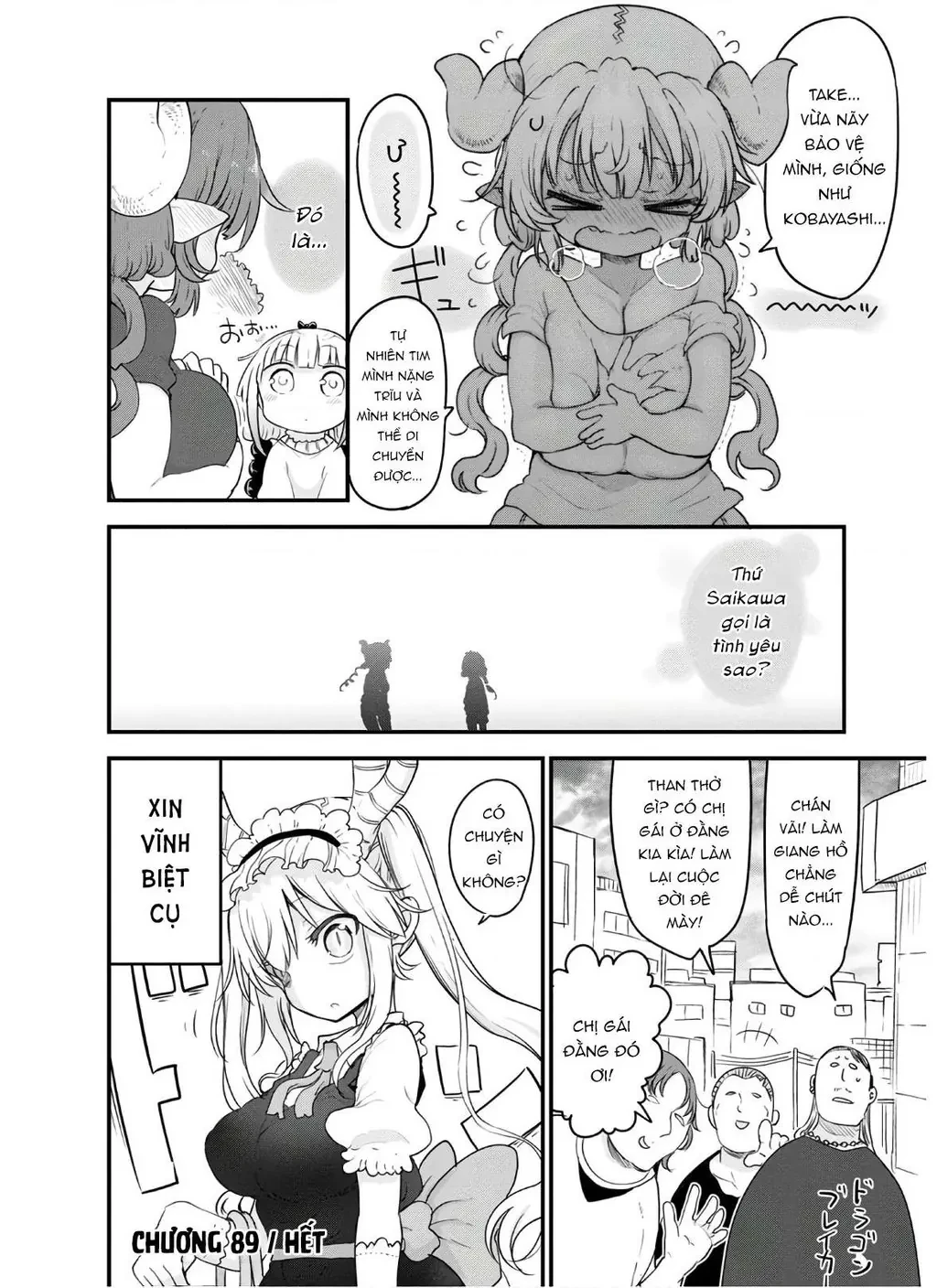 Hầu gái rồng nhà Kobayashi Chapter  89 - 15