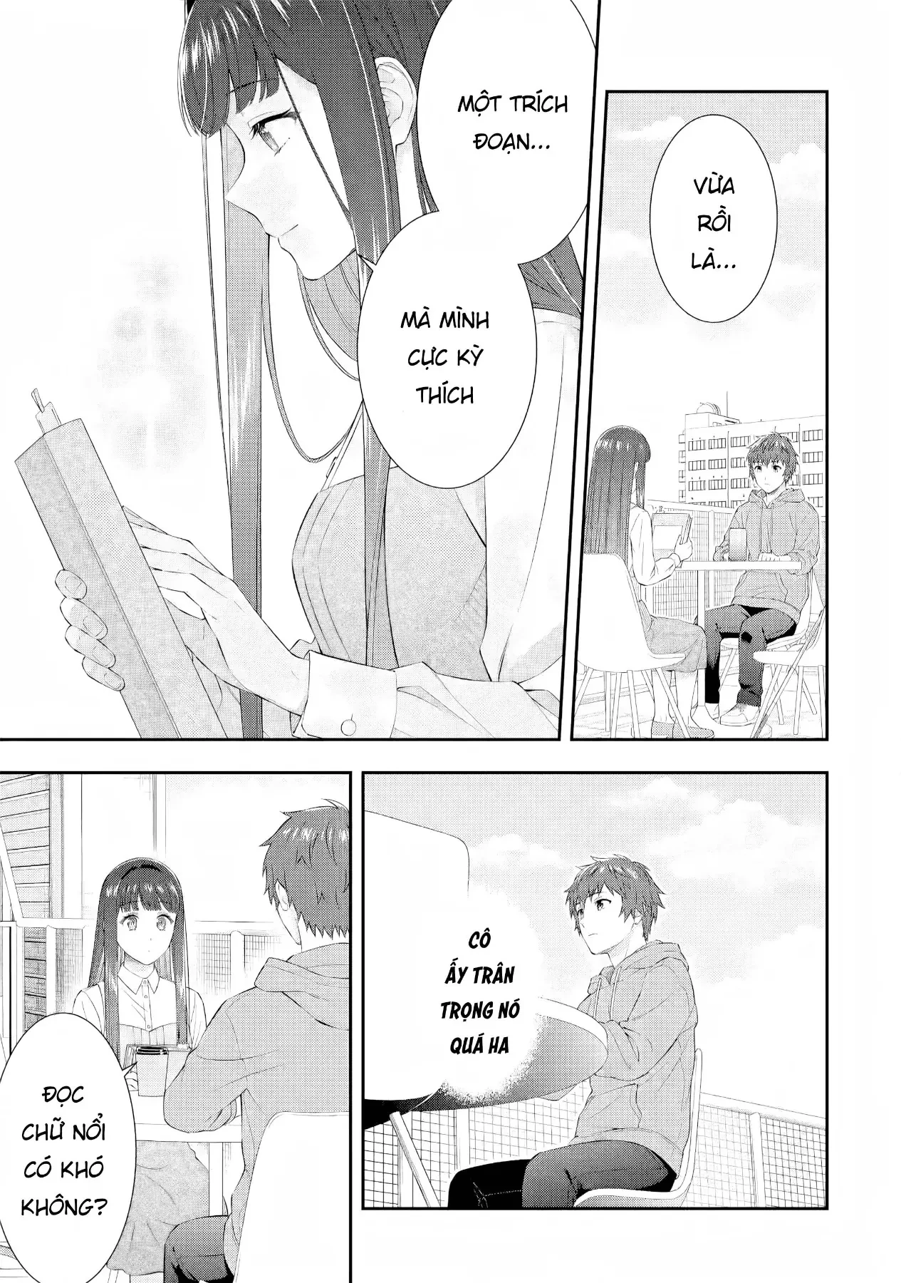 Tình yêu vô hình nơi màn đêm trong vắt Chapter  3 - 7