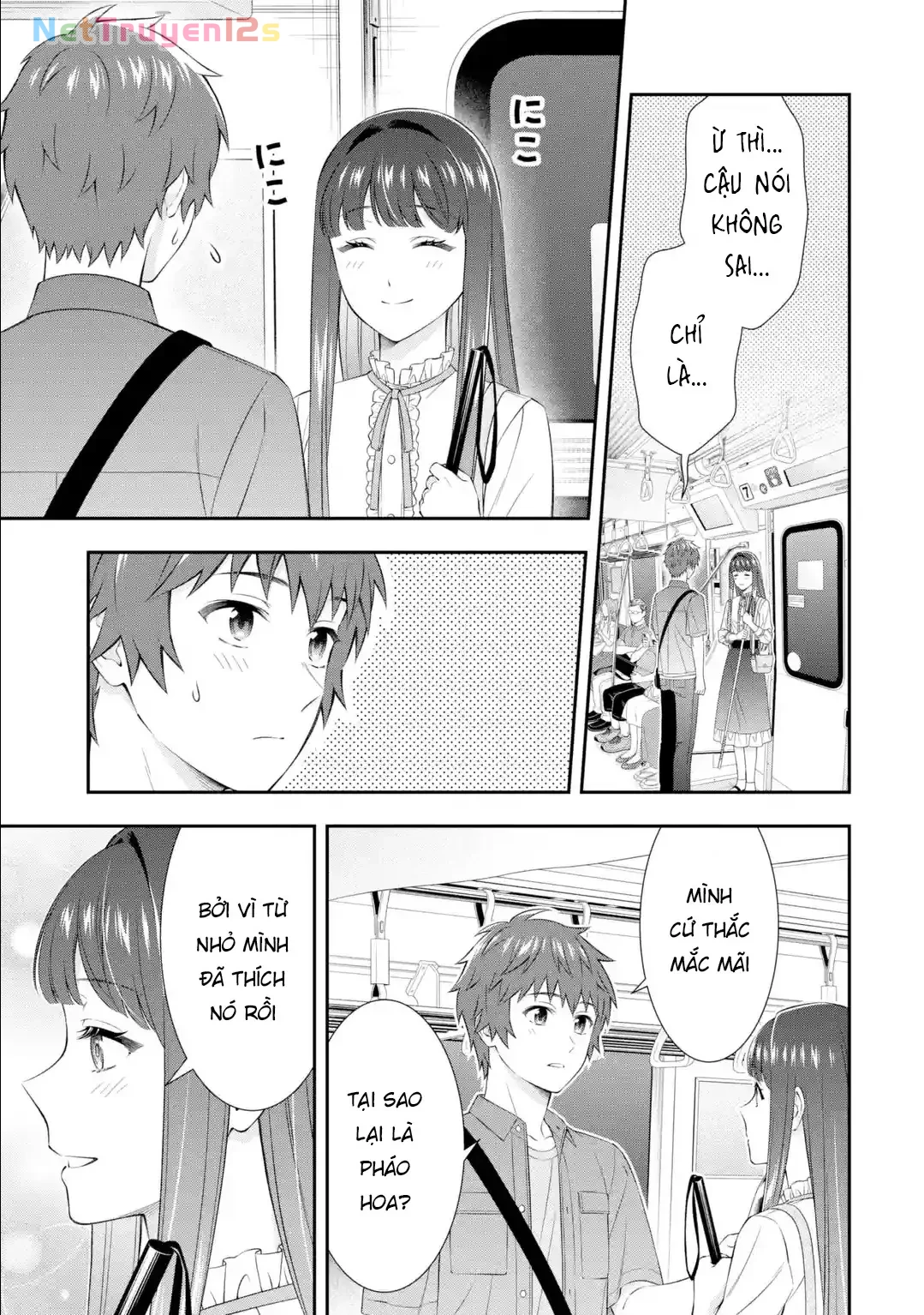 Tình yêu vô hình nơi màn đêm trong vắt Chapter  4 - 3