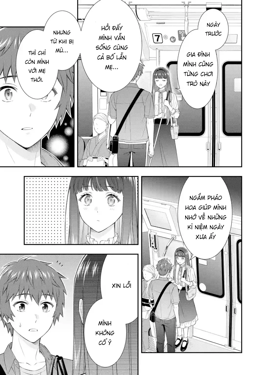 Tình yêu vô hình nơi màn đêm trong vắt Chapter  4 - 5