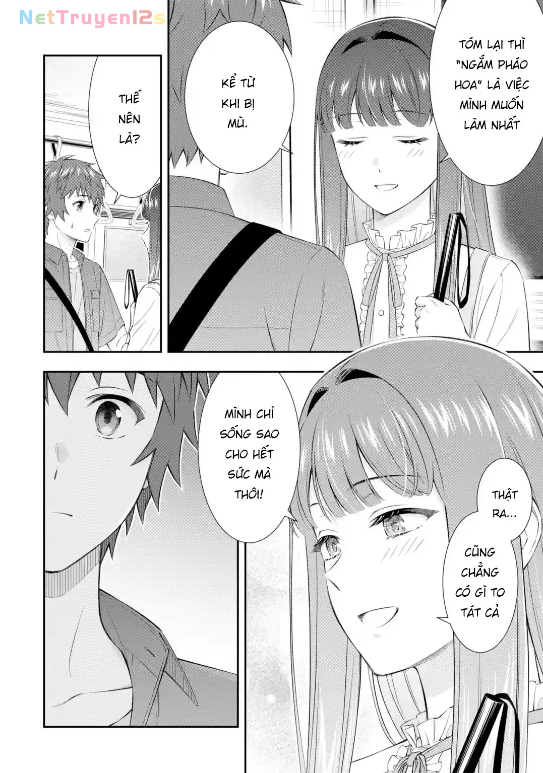 Tình yêu vô hình nơi màn đêm trong vắt Chapter  4 - 6