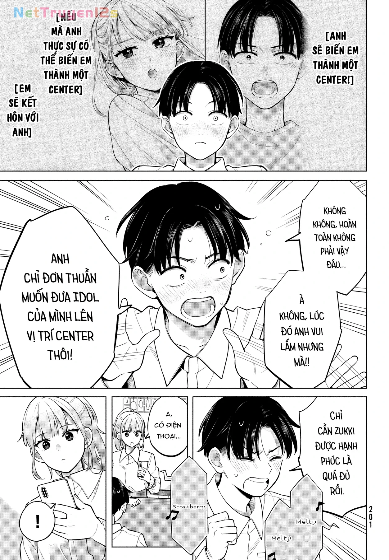 Liệu anh có thề sẽ biến em thành center không? Chapter  2 - 35