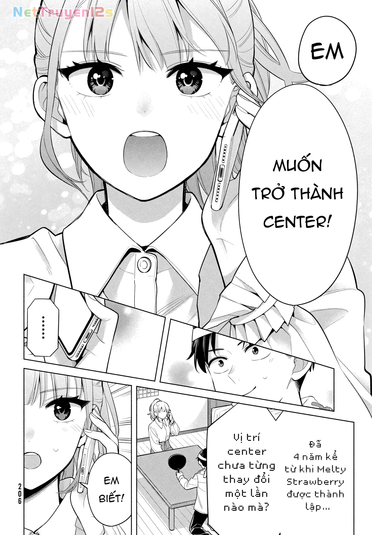Liệu anh có thề sẽ biến em thành center không? Chapter  2 - 40