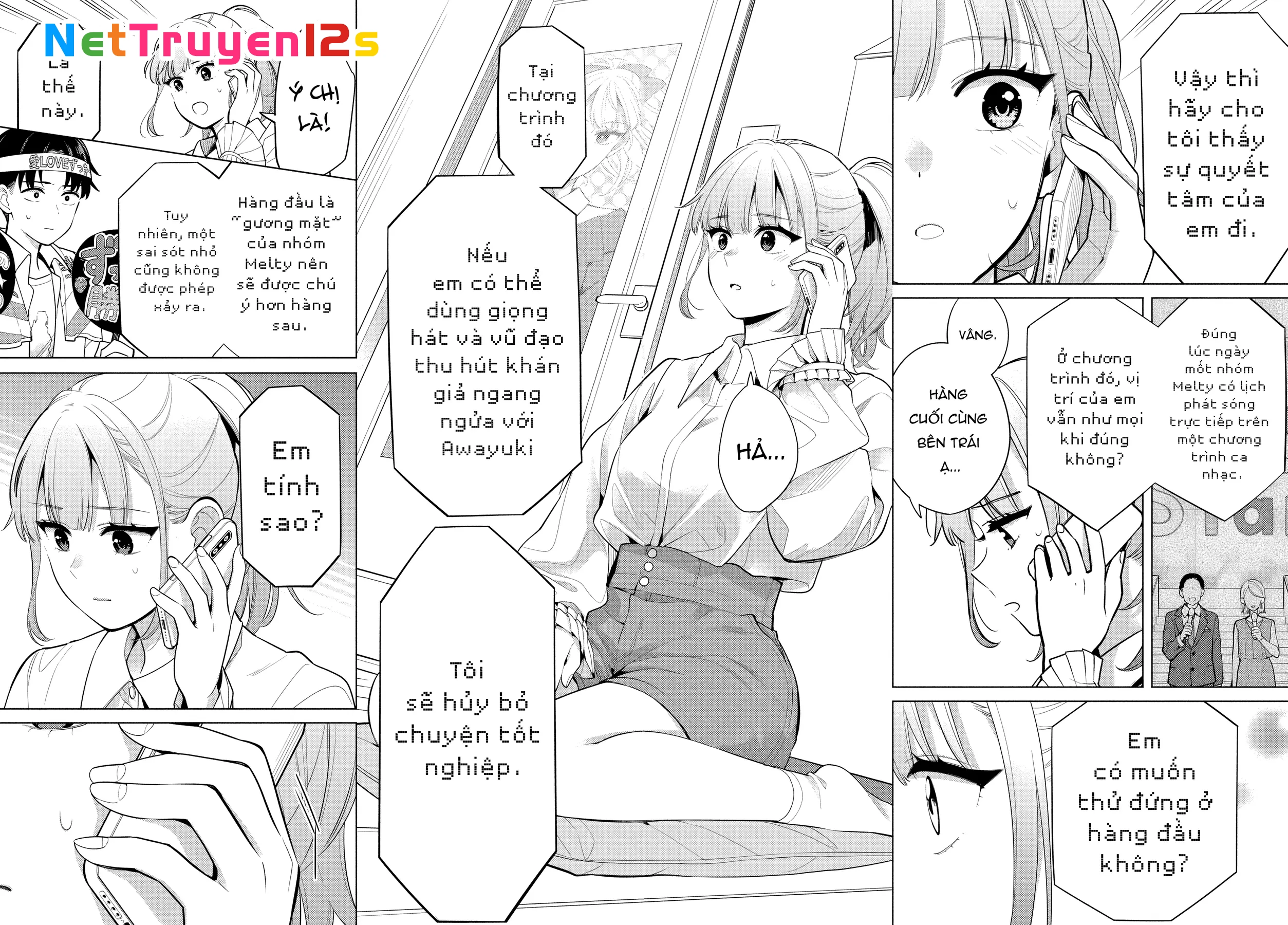 Liệu anh có thề sẽ biến em thành center không? Chapter  2 - 42
