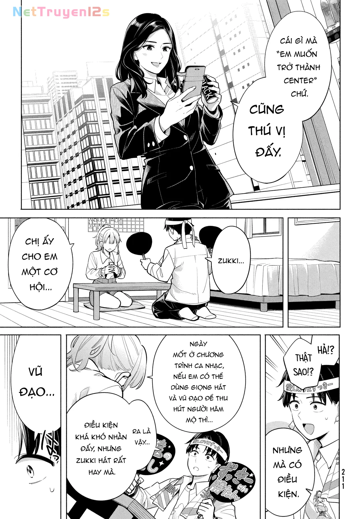 Liệu anh có thề sẽ biến em thành center không? Chapter  2 - 44