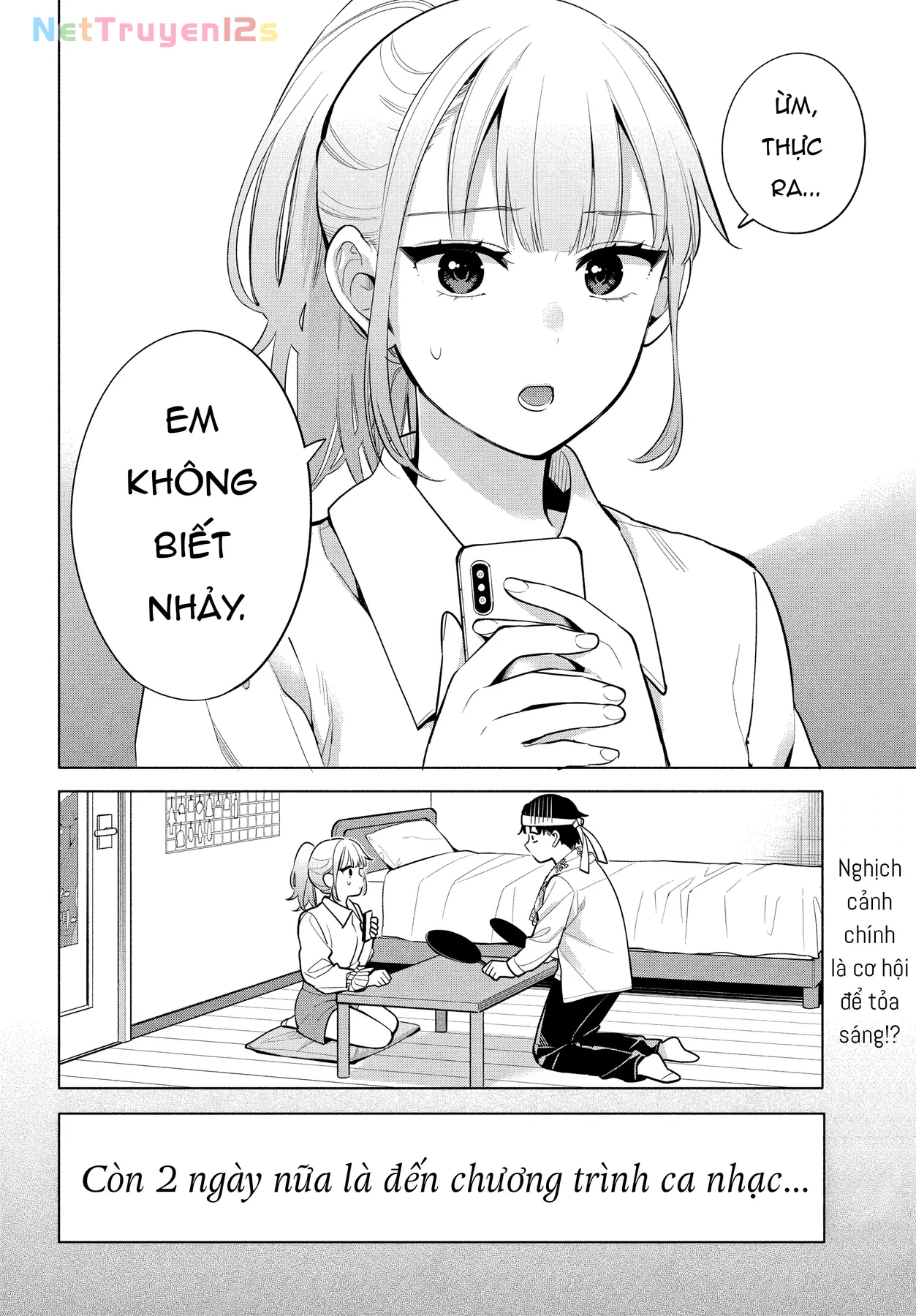 Liệu anh có thề sẽ biến em thành center không? Chapter  2 - 45