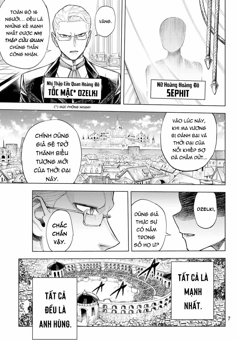 Ishura - Tân Ma Vương Đại Chiến Chapter 1 - 8