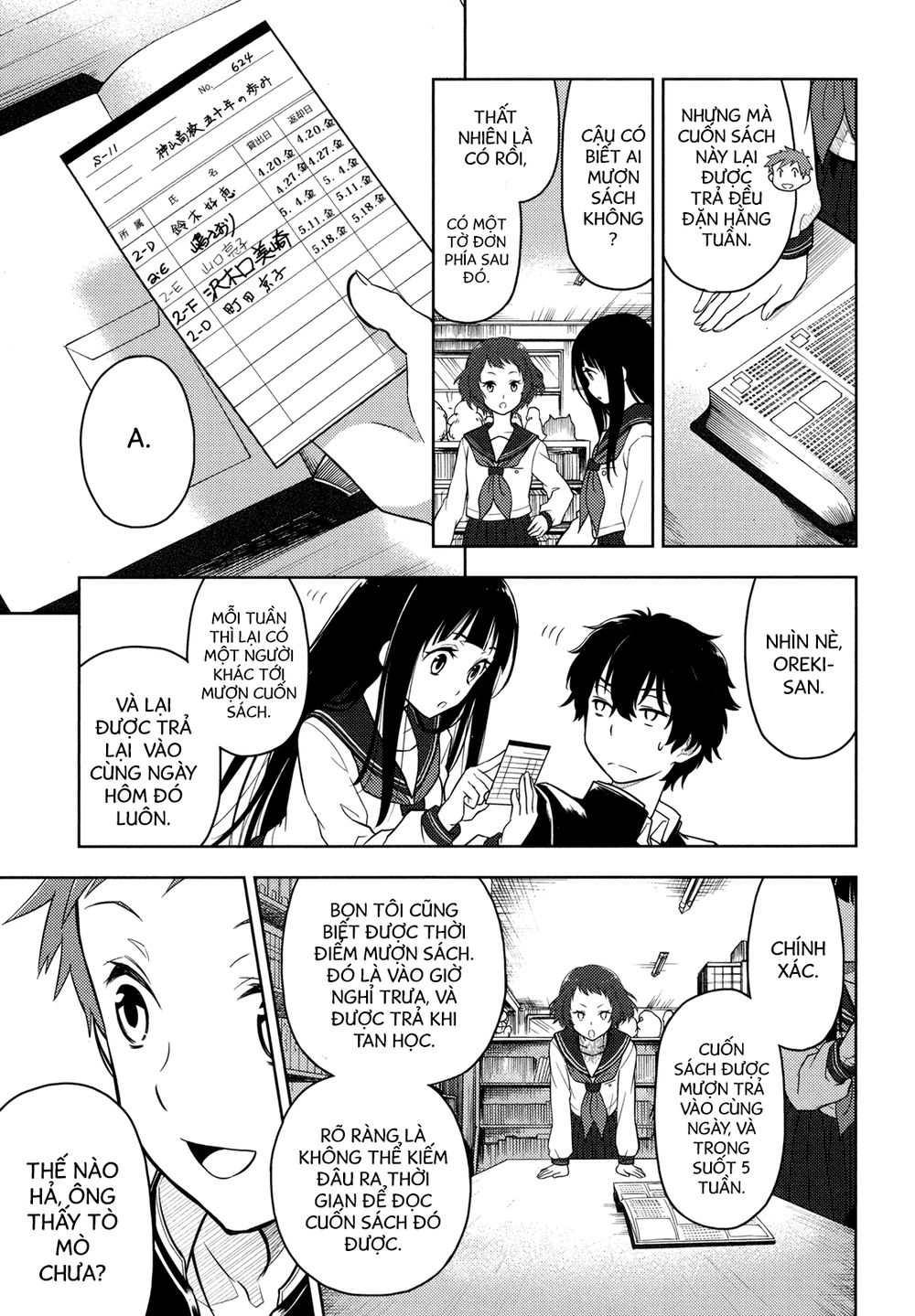 Hyouka Chapter 3 - 20