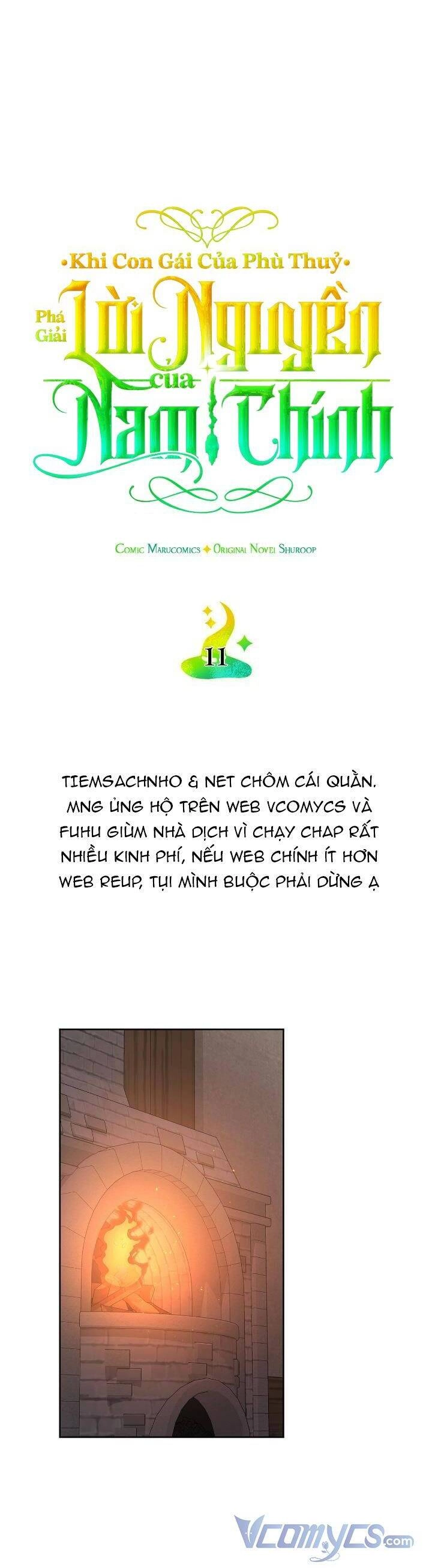 Khi Con Gái Của Phù Thuỷ Phá Giải Lời Nguyền Của Nam Chính Chapter 11 - 15