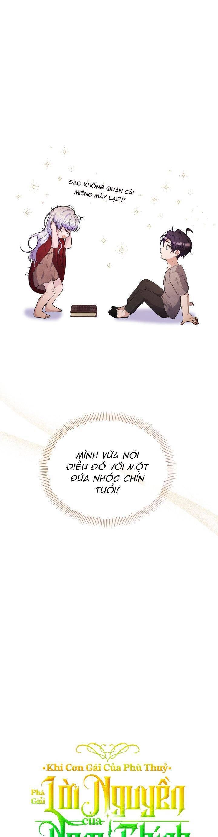 Khi Con Gái Của Phù Thuỷ Phá Giải Lời Nguyền Của Nam Chính Chapter 12 - 6