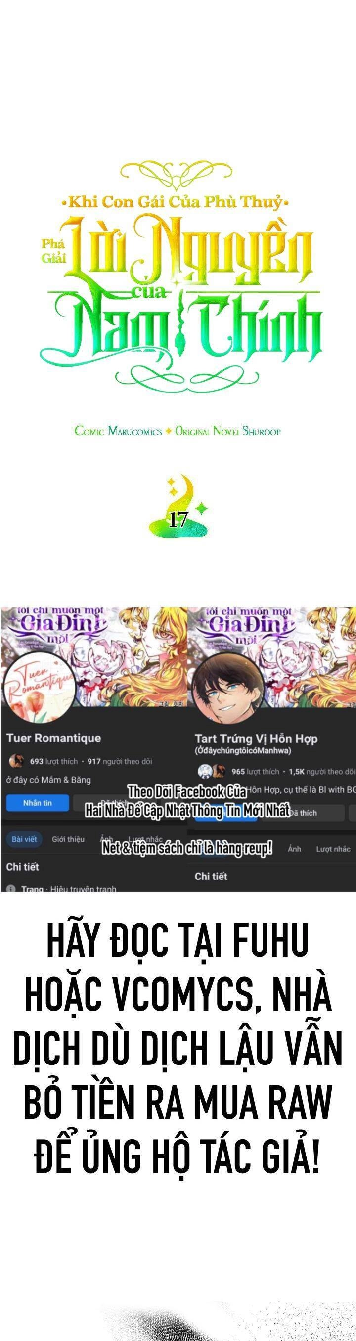 Khi Con Gái Của Phù Thuỷ Phá Giải Lời Nguyền Của Nam Chính Chapter 17 - 1