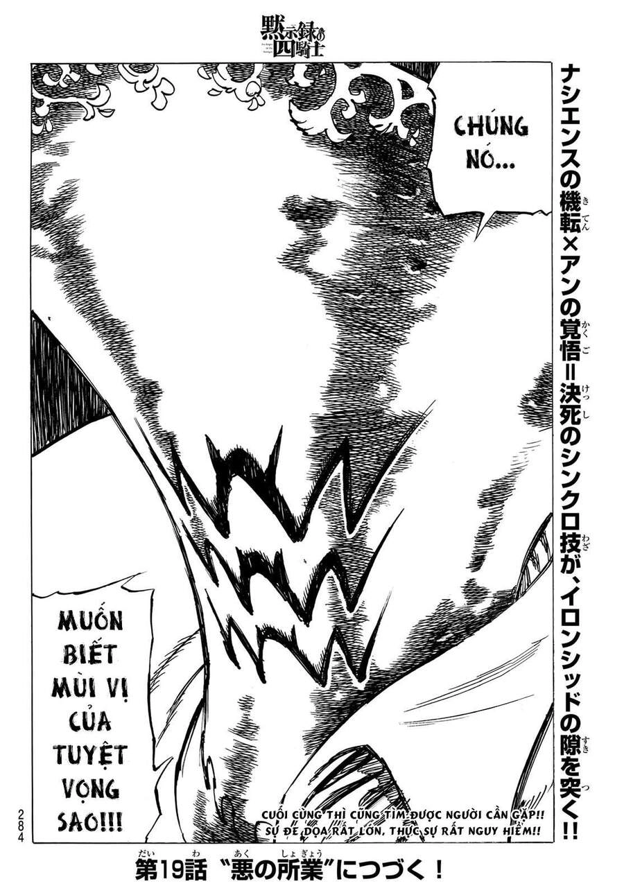 Tứ Kỵ Sĩ Khải Huyền Chapter 18 - 19